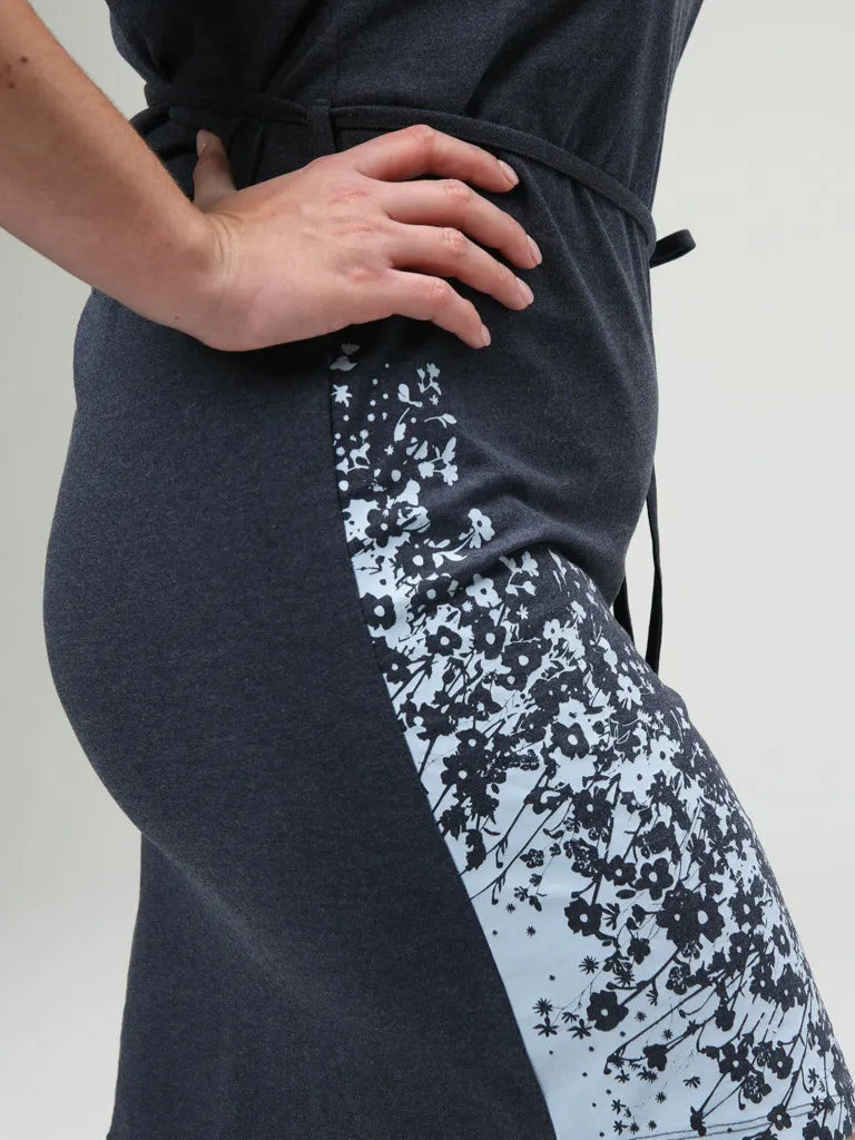 Vestido mujer loap aurora dblu azul xl