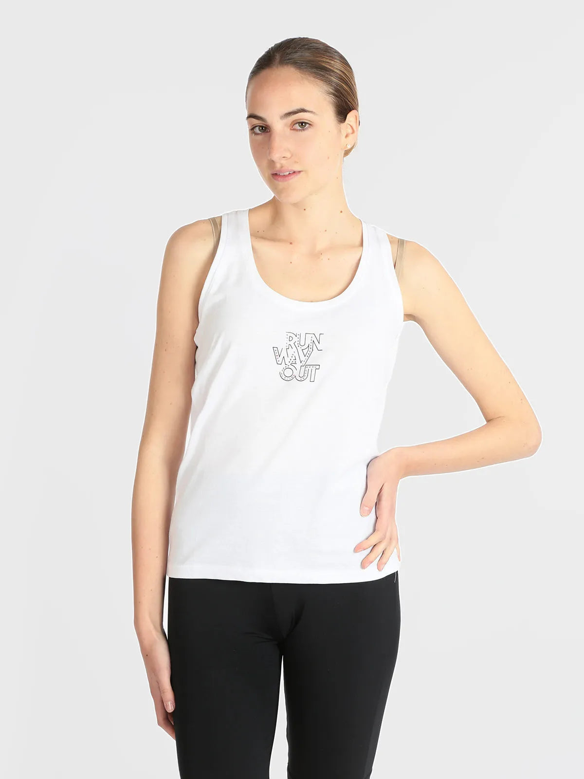 Women's Tank Top Athl. Dpt Chloe White