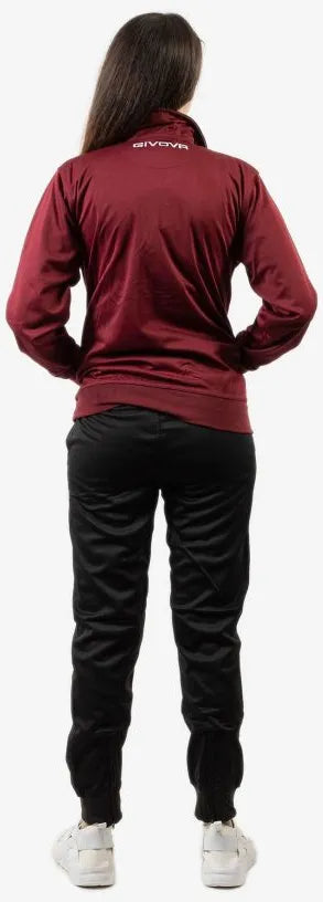 Kombinezon sportowy givova tuta one full zip czerwony 2xs