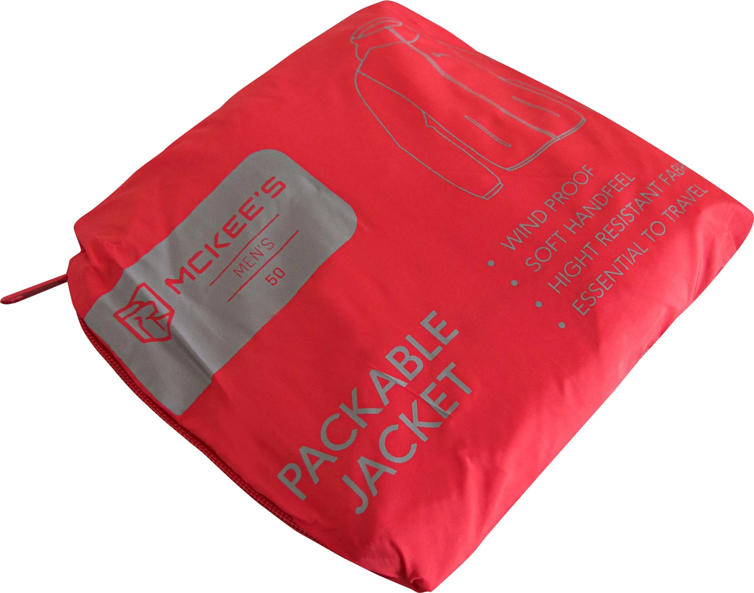 Giacca da Uomo Mckees Cimone Rosso