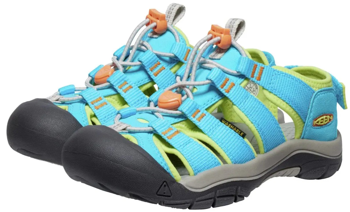Keen jr newport boundless blue atolli/daquiri blue 25-26