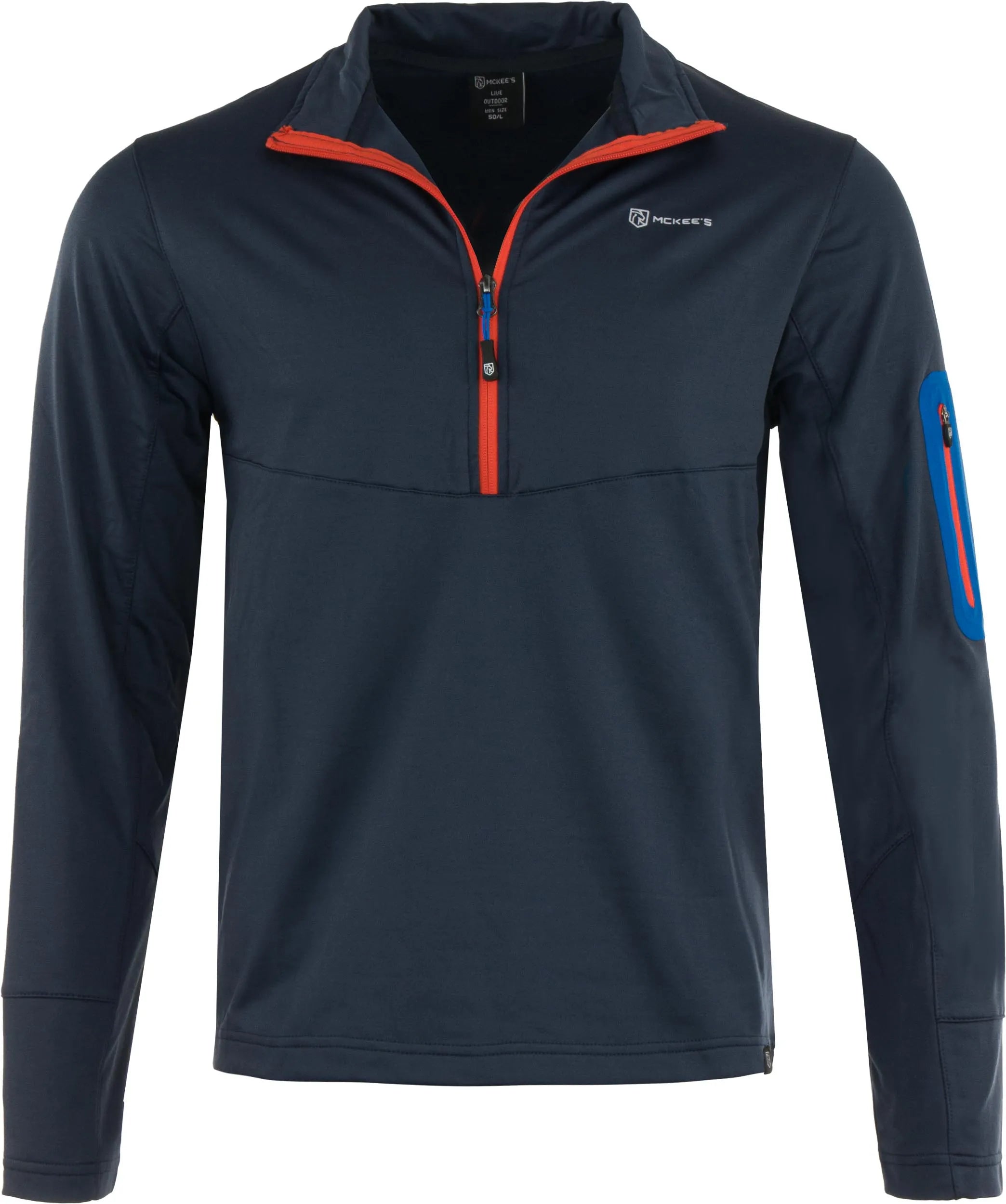 Sudadera de hombre mckees eolus azul polvoriento l