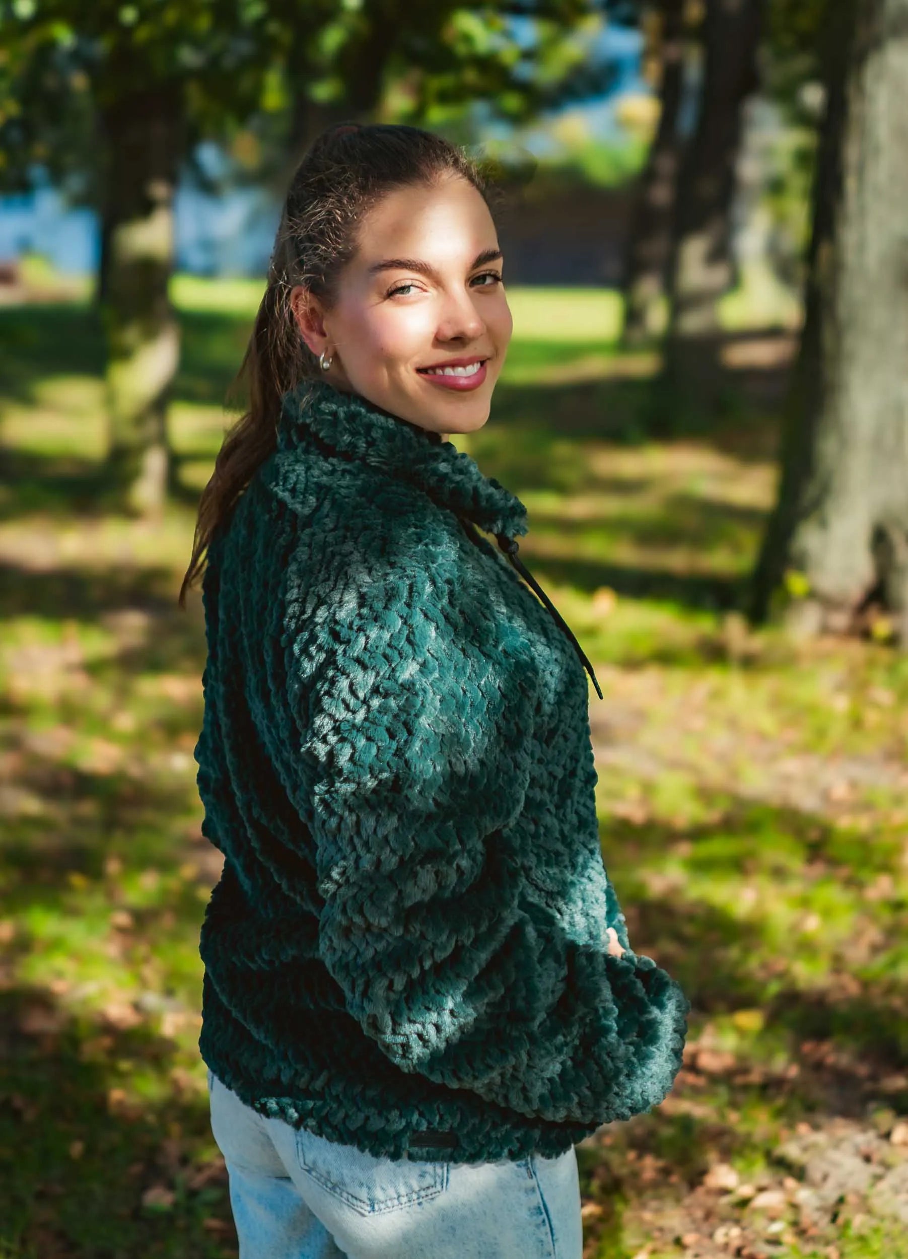 Geansaí na mban kjelvik wms ann 60 glas 40