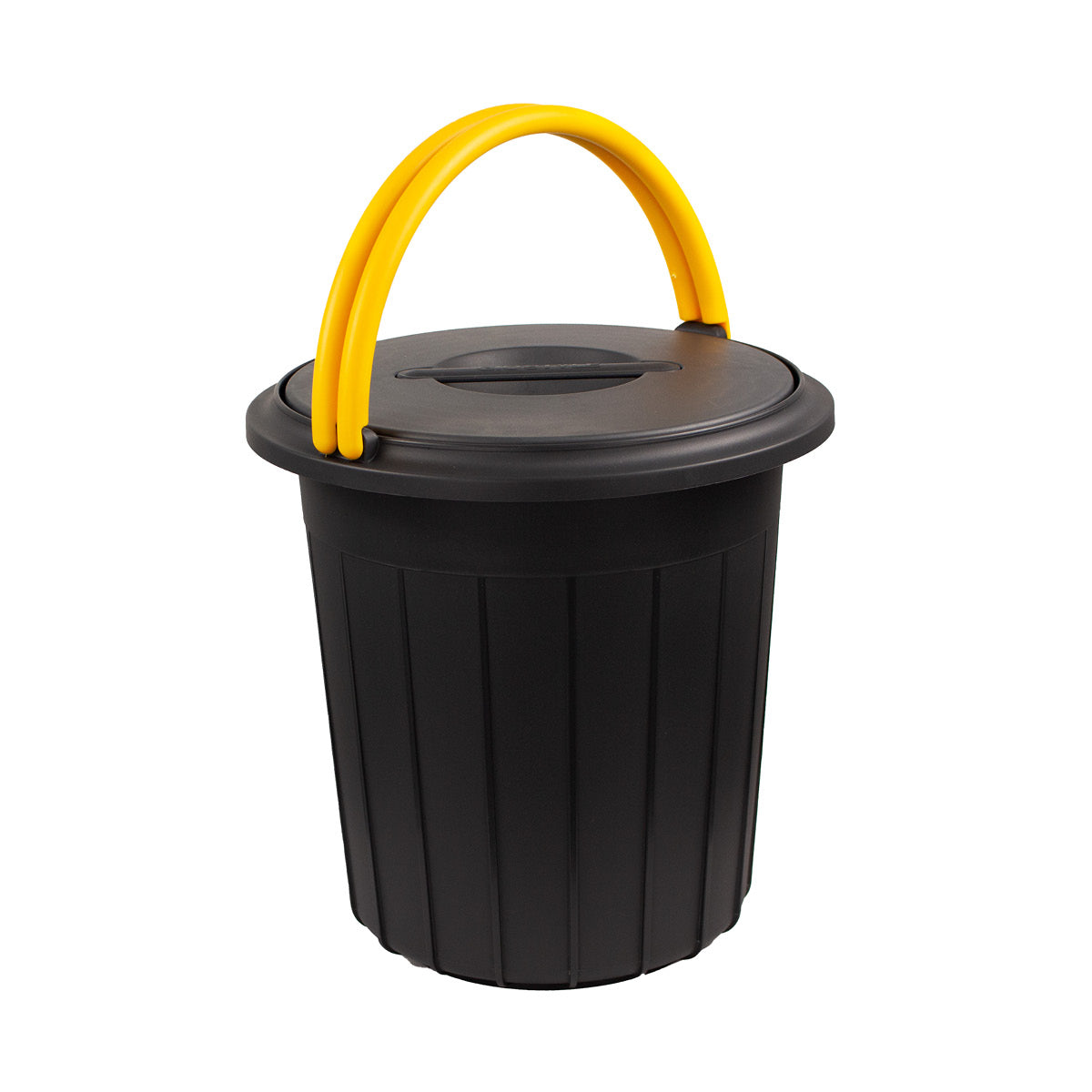 Eco Solution – Afvalemmer Met Deksel 25l - Gul