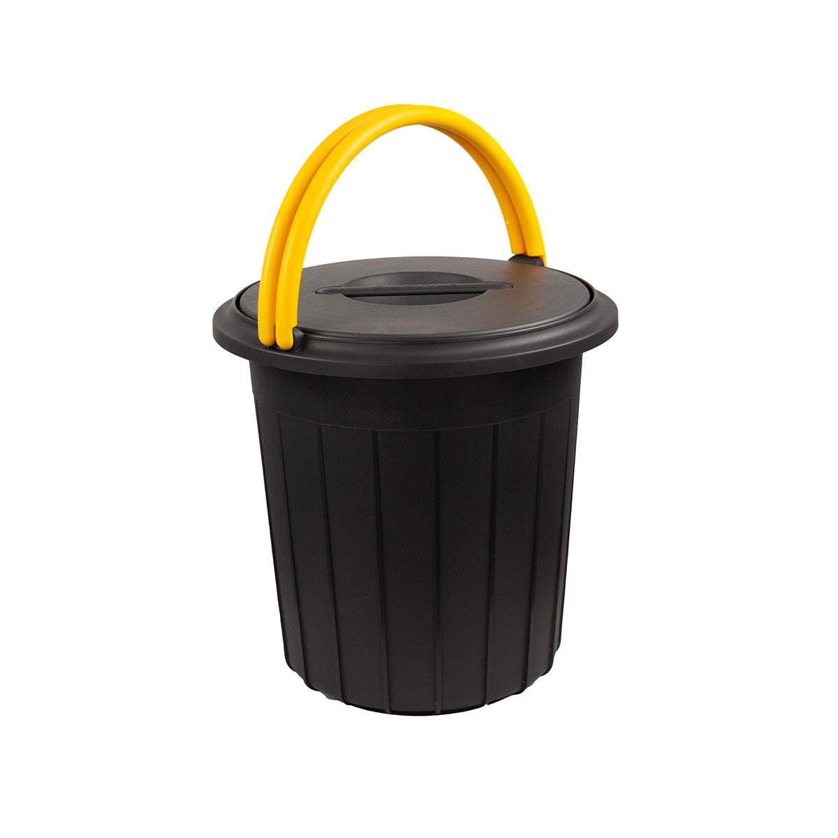 Eco Solution – Abfallbehälter mit Deckel 16l – Gelb