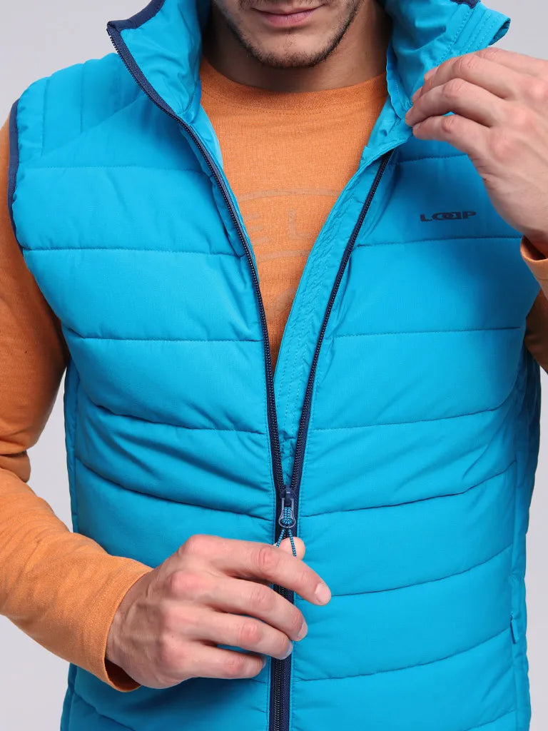 Colete esportivo masculino loap iross azul s