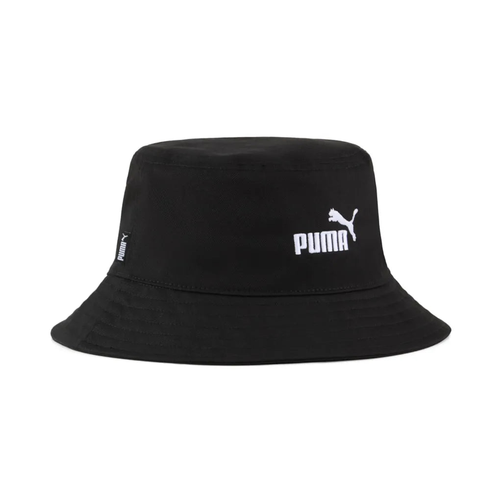 Czapka typu Bucket Puma ess nr 1 z logo, czarna, m
