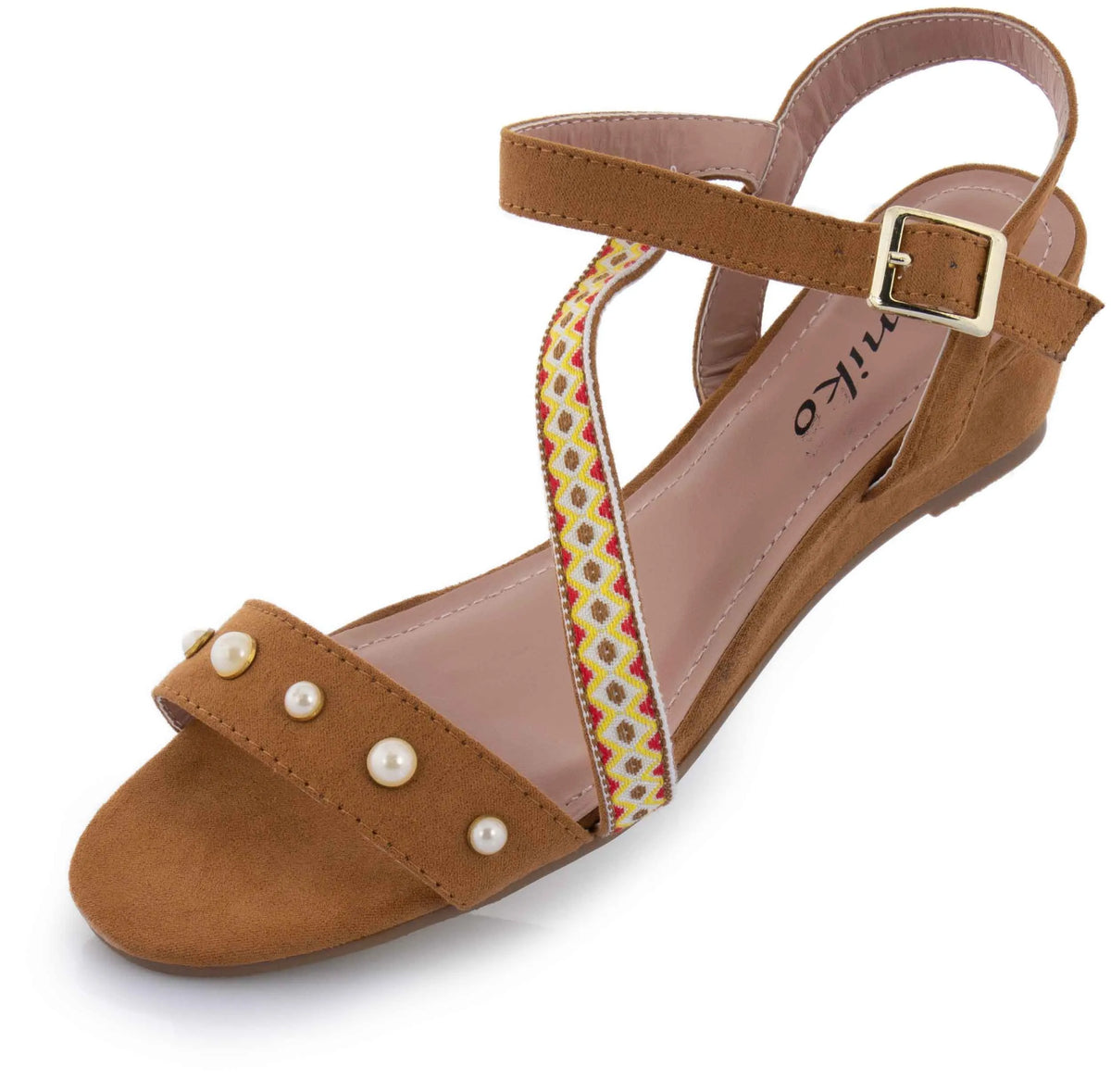Dameszomerschoenen Tamiko Bruin