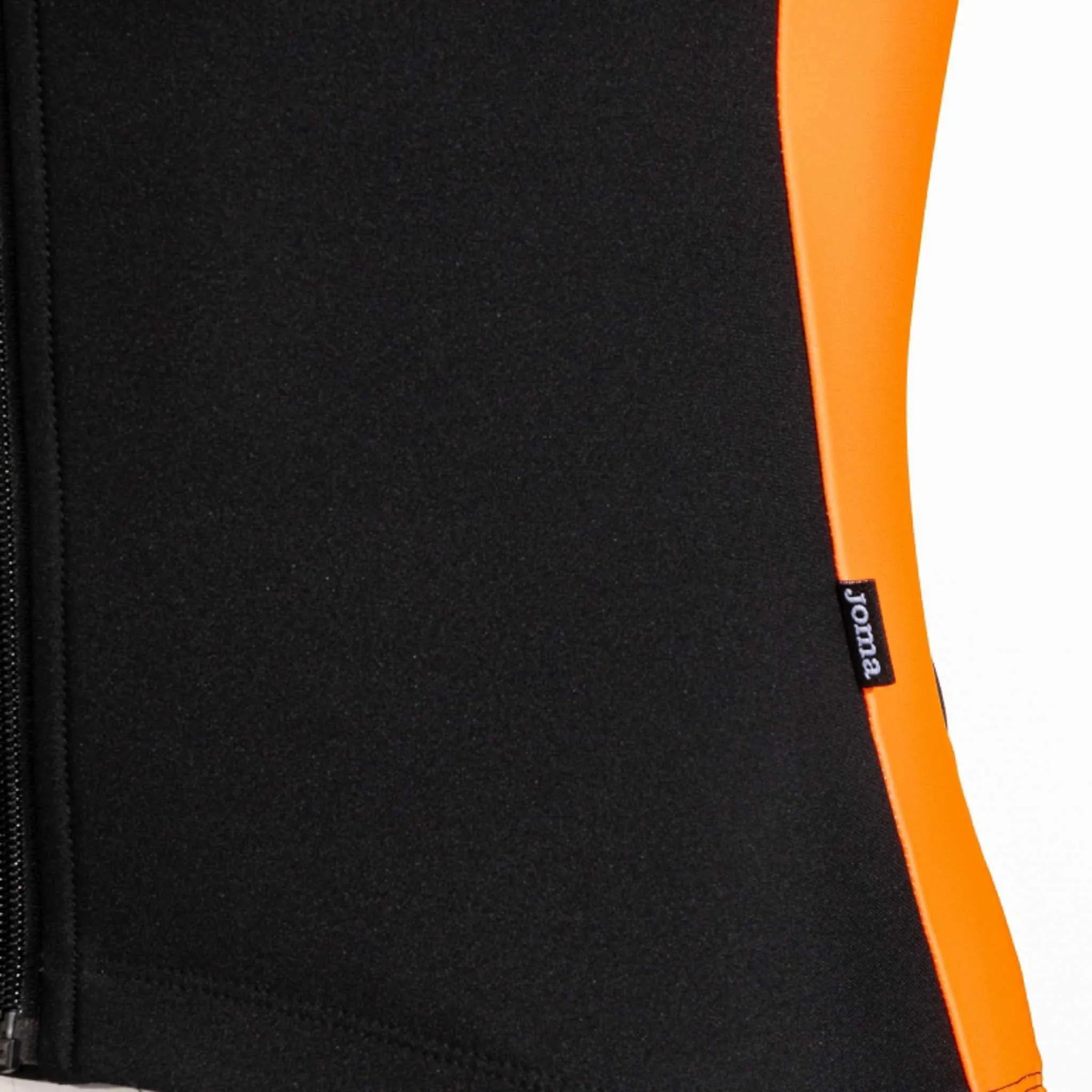 Hanorac/sacou de ciclism joma crono fermoar complet fluor negru negru m