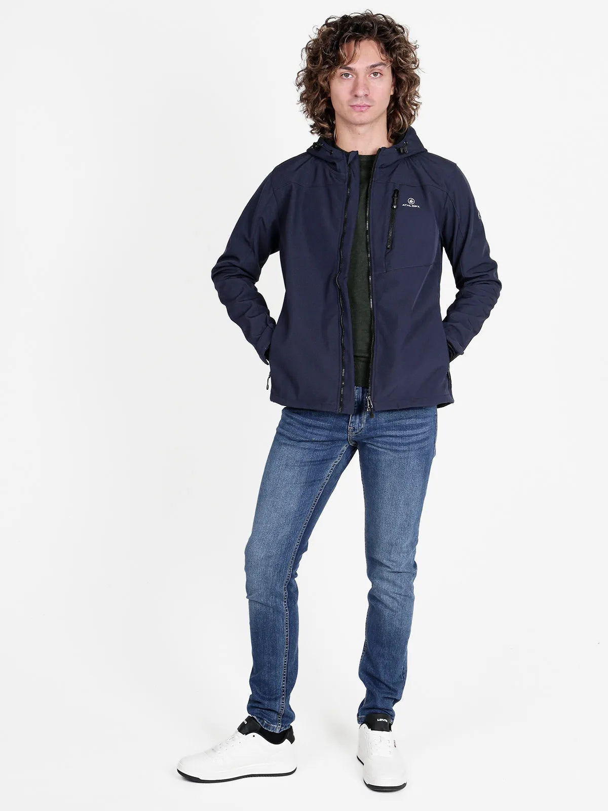 Мъжко яке Softshell Athl. Dpt Hermes Night Blue 2xl