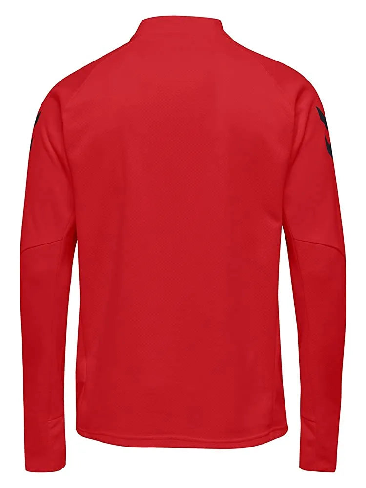 Czerwona męska bluza Hummel Tech Move Half Zip
