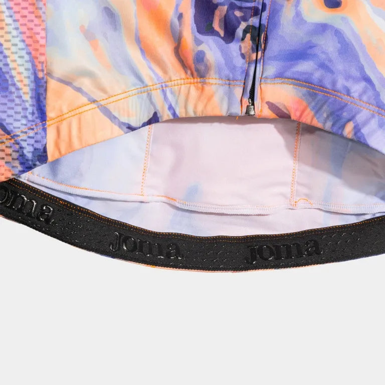 Cykeltrøje joma crono cykellilla sort fia m