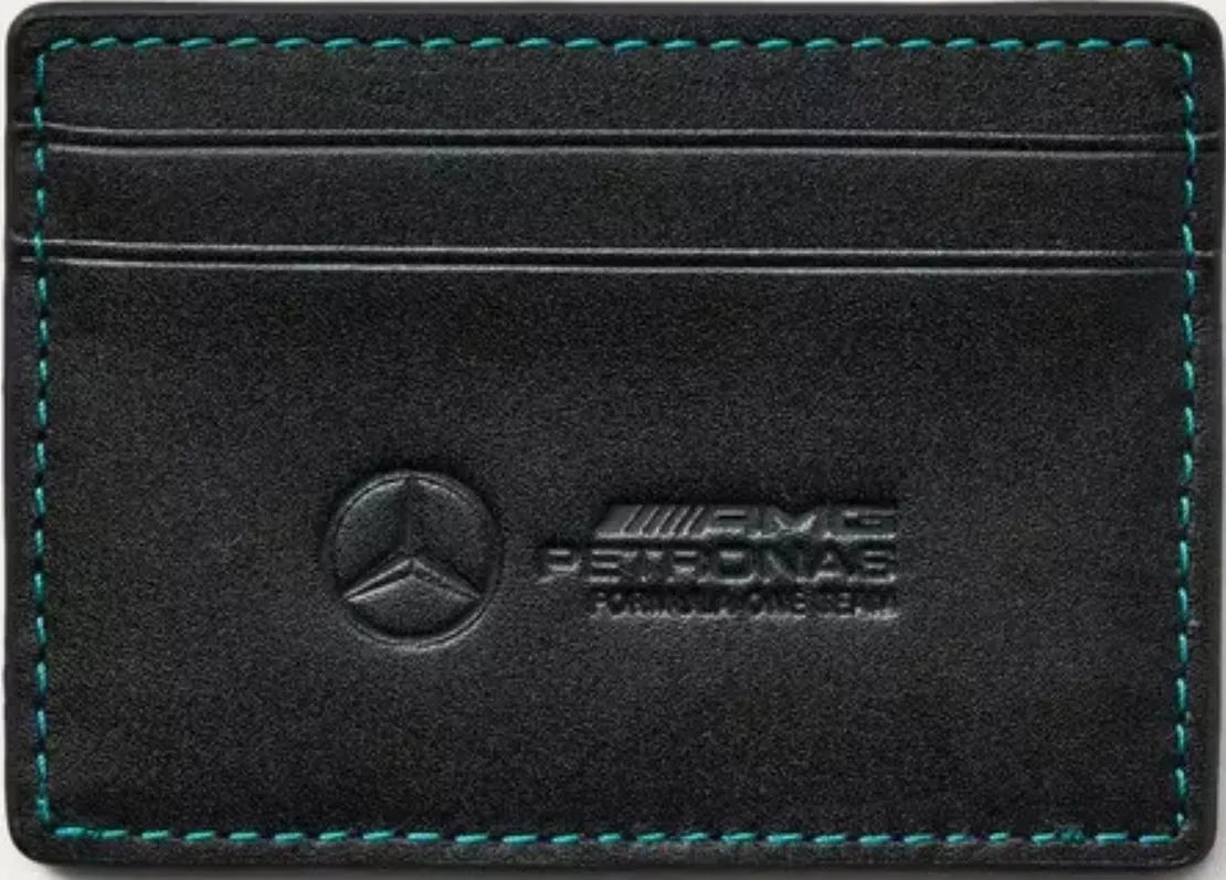 Custodia nera porta carte Mercedes F1 Fw