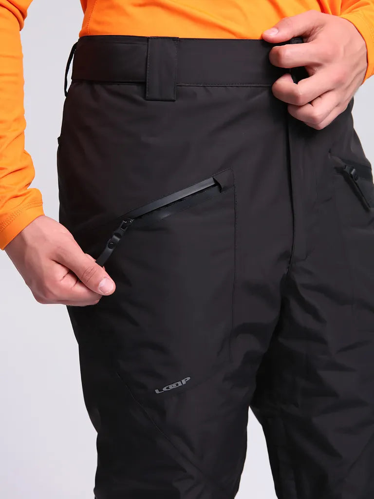 Men's Ski Pants Loap Orix Black 2xl