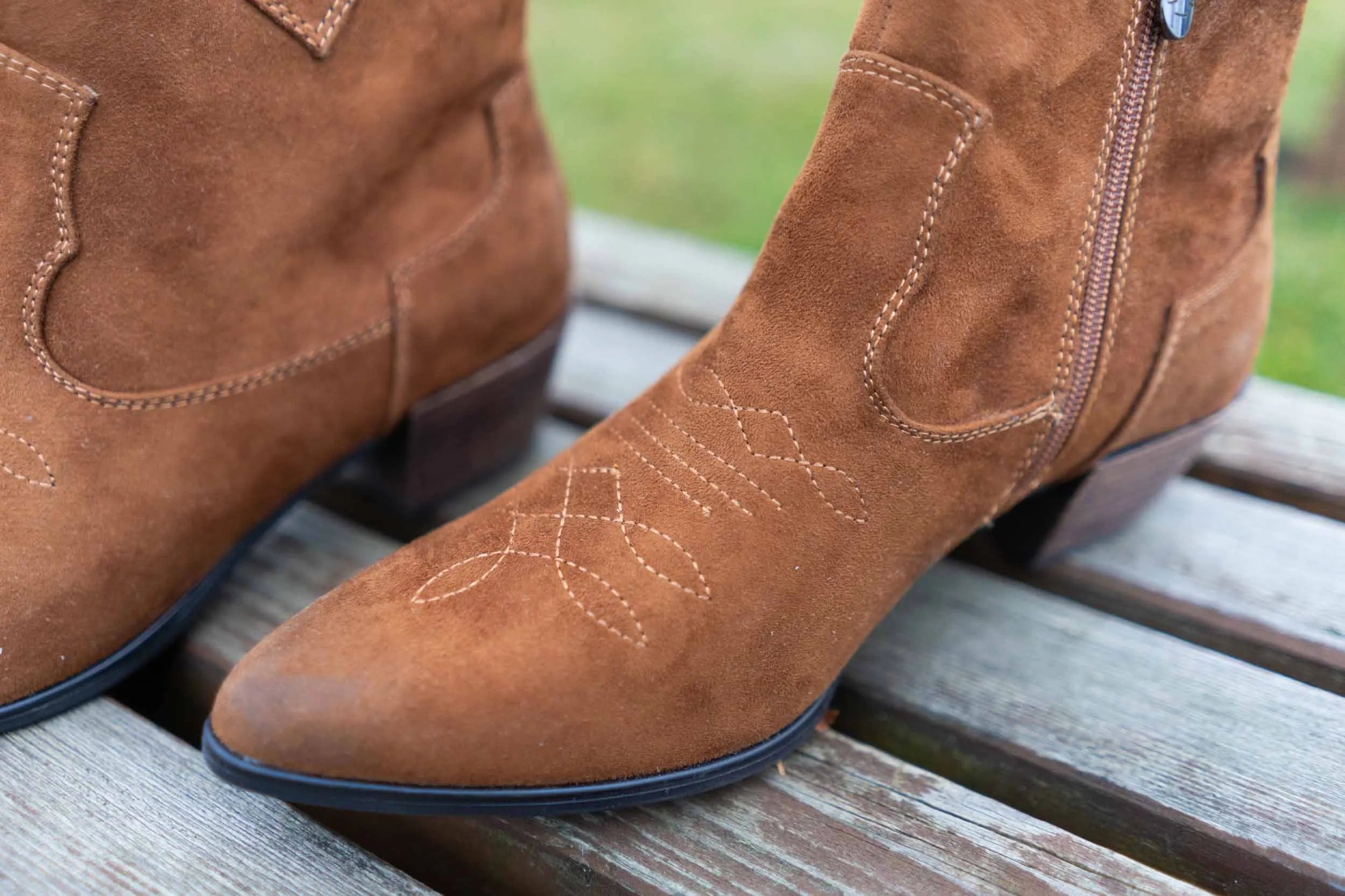 Damskor Tom Tailor Stiefelette Damen Cognac Brun