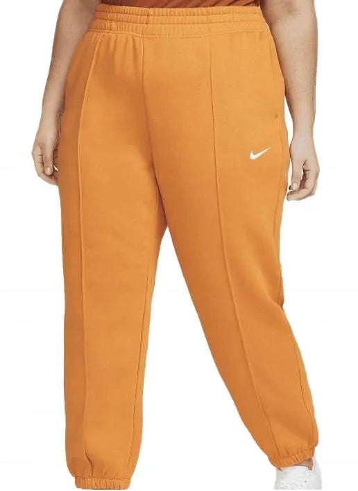 Pantaloni sportivi in pile Nike da donna arancioni (taglie forti) arancioni 1x
