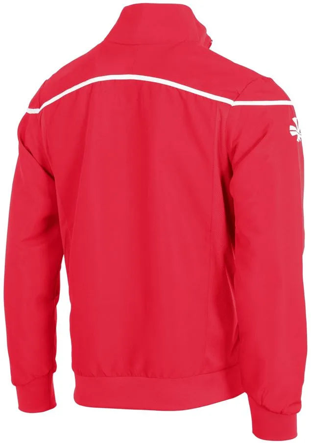 Veste Reece Varsity rouge-blanc pour hommes rouge 2xl