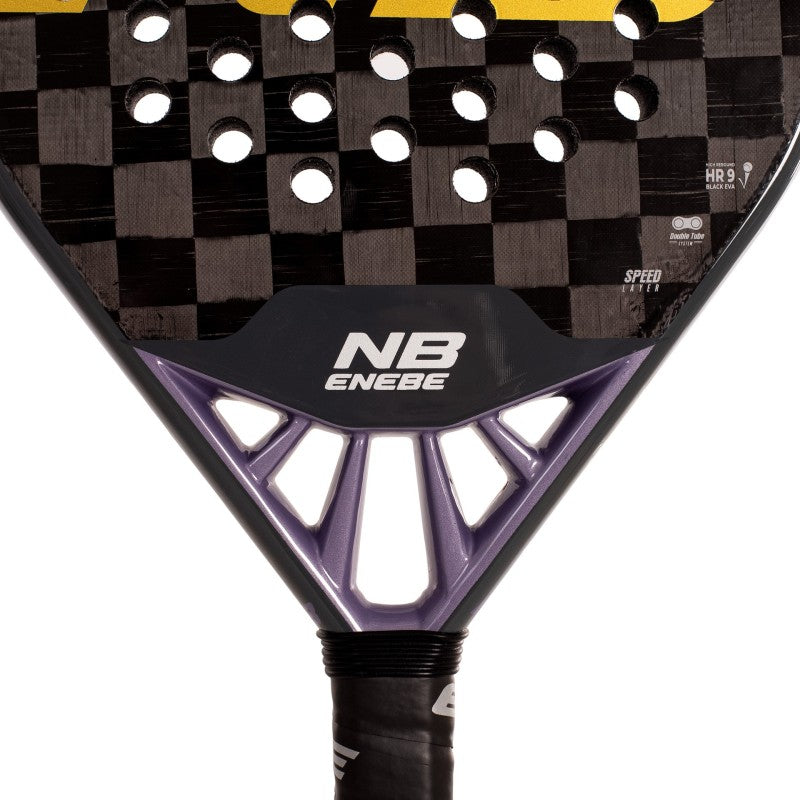 Enebe Response 24k Violet Padel Racket Multicolor