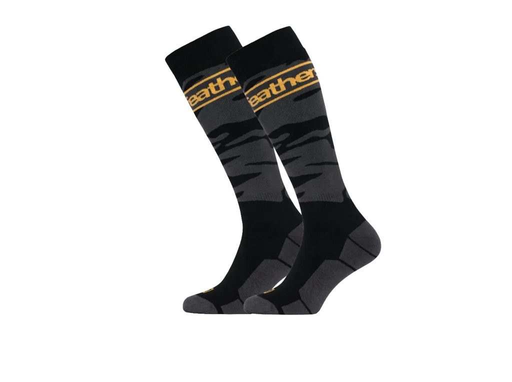 Horsefeathers Enver Snow Socks (black/yellow)