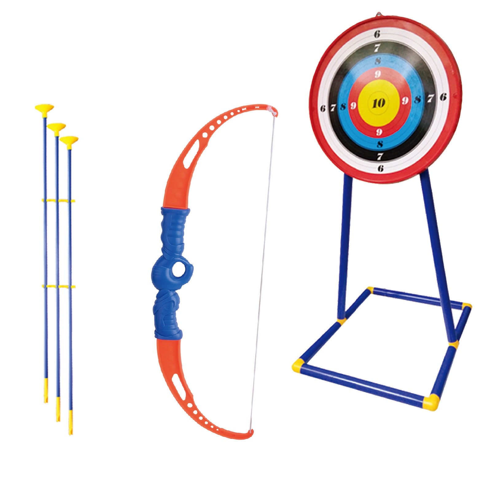 Woopie Little Archer Set Bow Arrows Target 12pcs.