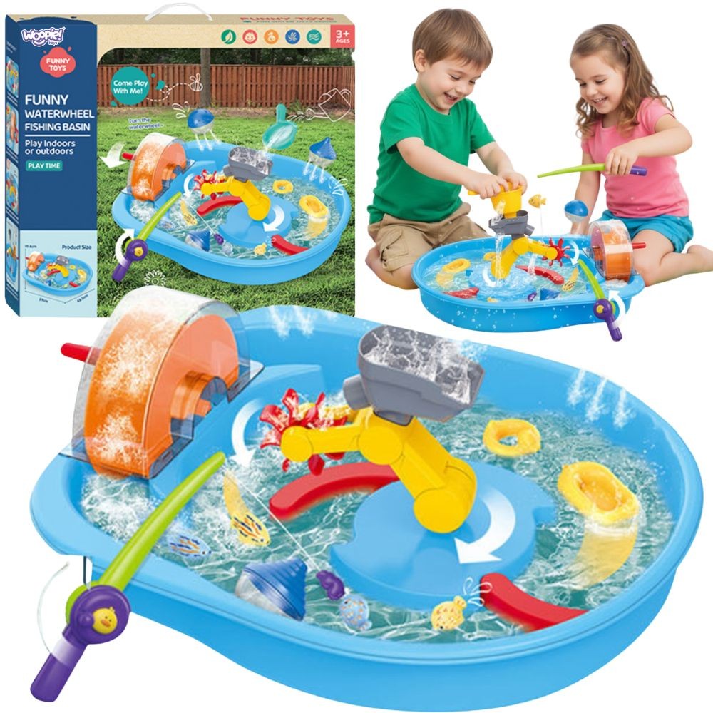 Woopie Water Track 2in1 Fishing Game 14pcs.