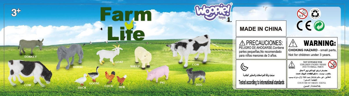 Sraith Woopie Ainmhithe Feirme Fíor 34 ríomhaire.