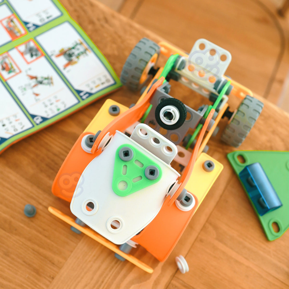 Woopie Construction Bricks Set Stem Vehicles 163 бр.
