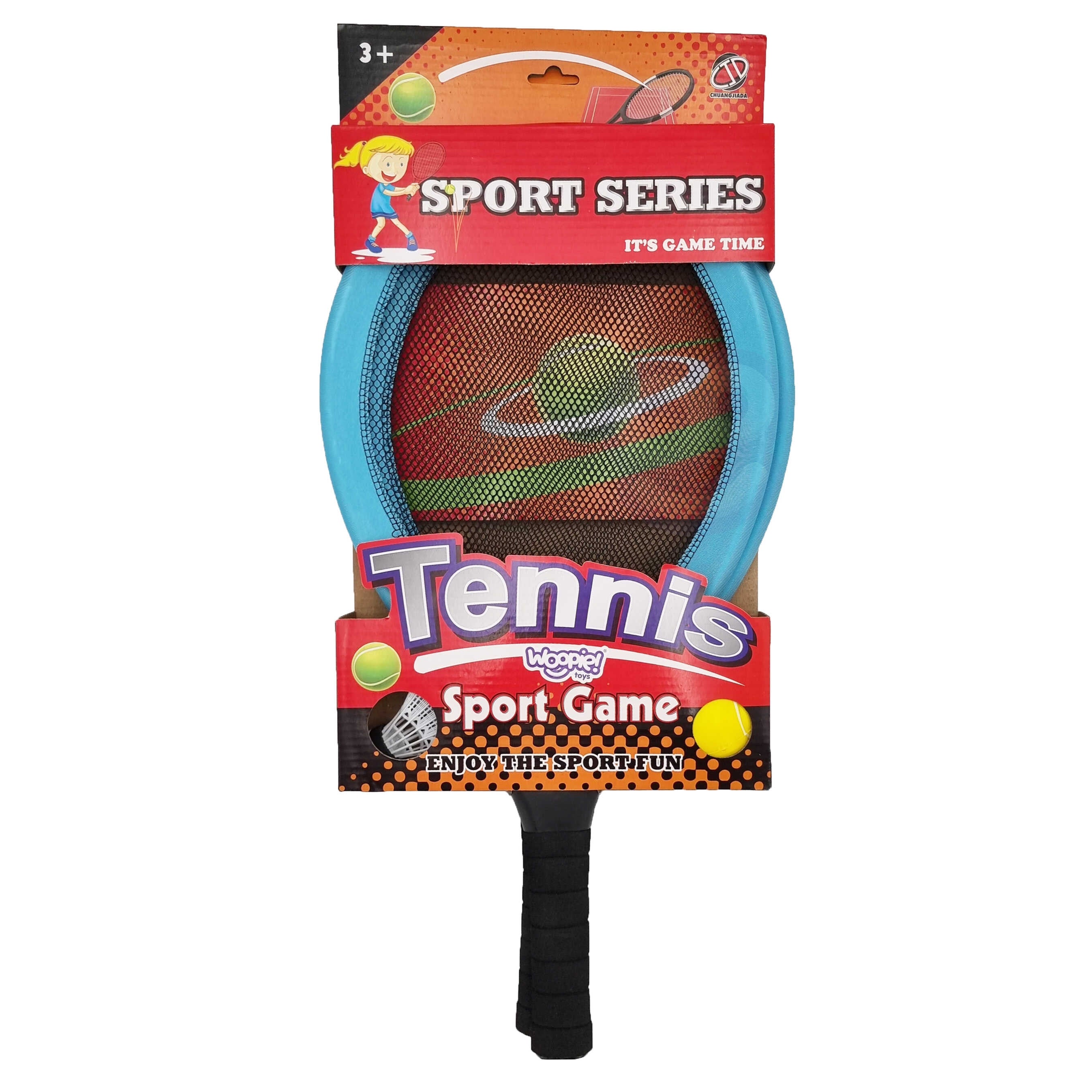 Woopie Large Tennis Badminton Rackets For Kids Set + Shuttlecock