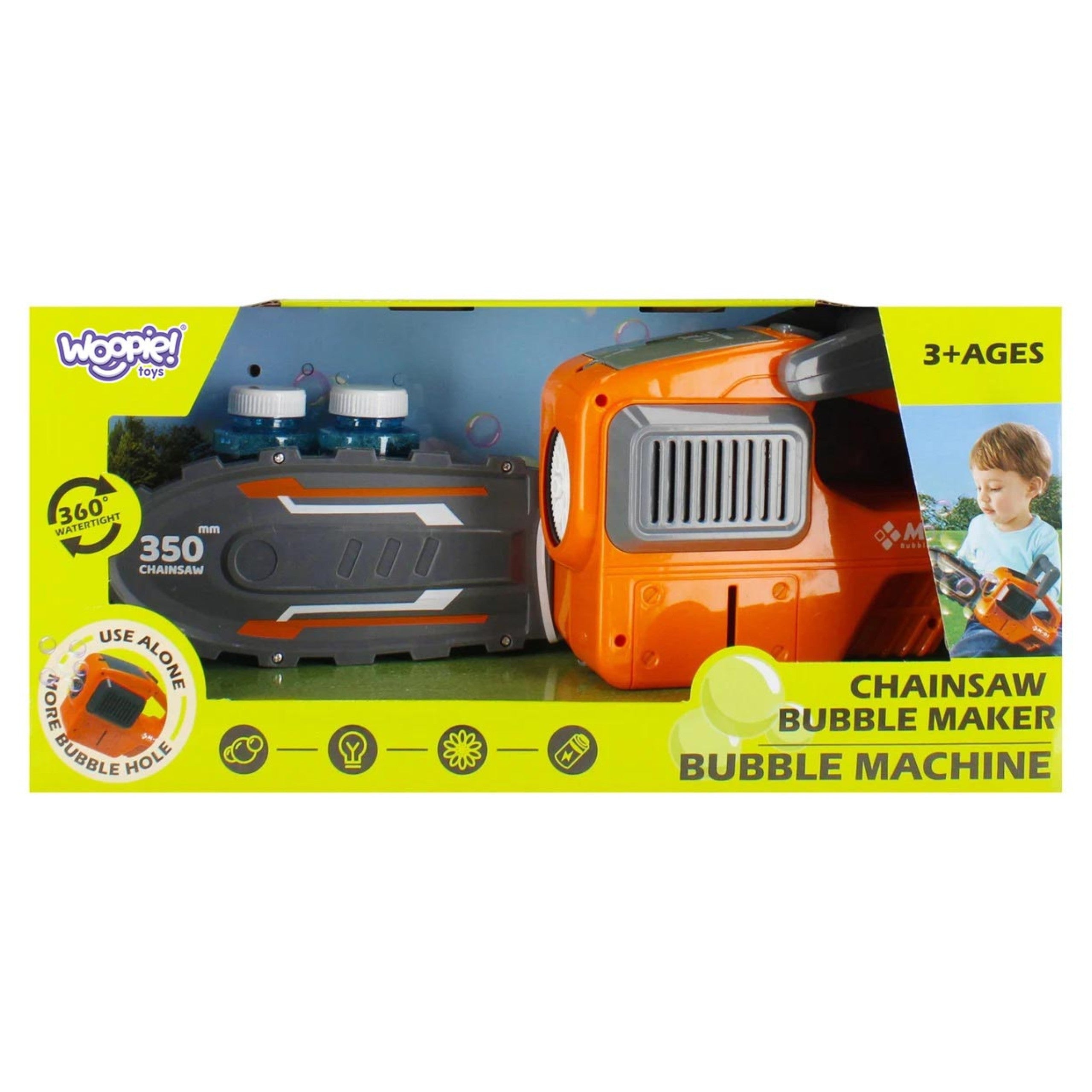 Woopie Chainsaw Bubble Gun