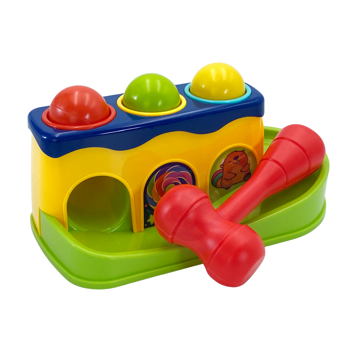 Woopie Baby Colorful Montessori Hammer Punch