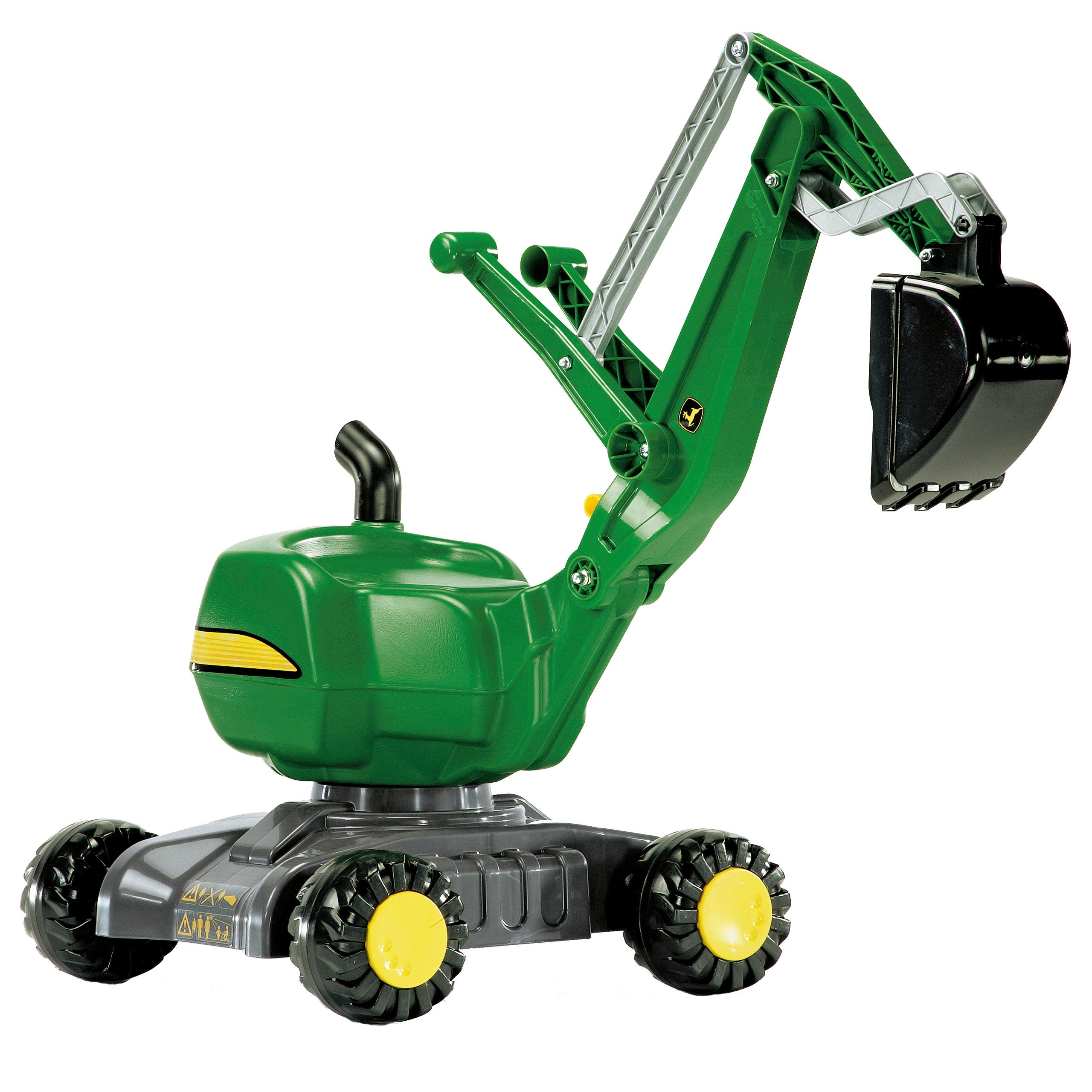 Rolly Toys Rollydigger John Deere Ride-on Bagr – zelený