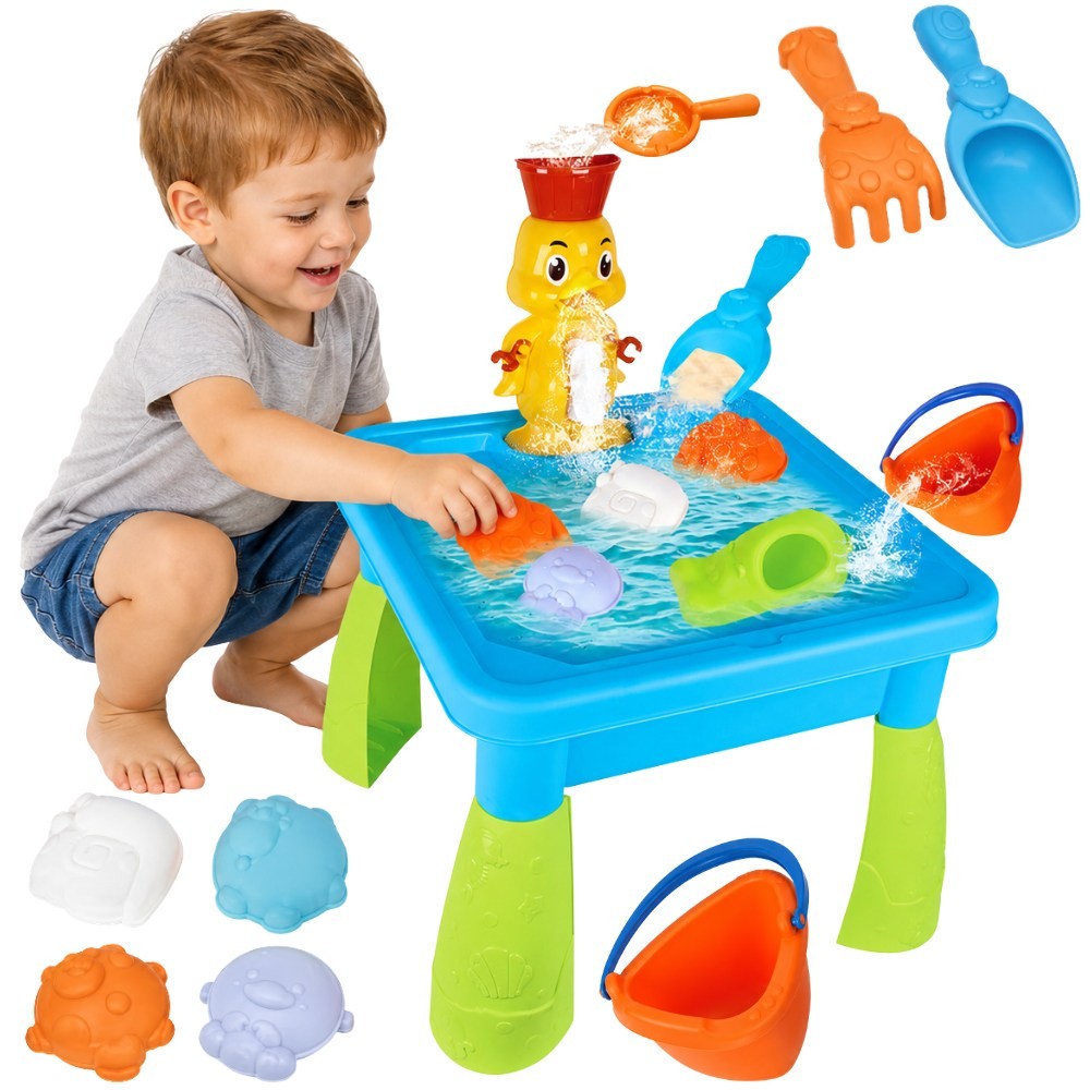 Водна маса Woopie 2 в 1 Пясъчна кутия Duck Waterfall 9 Acc.