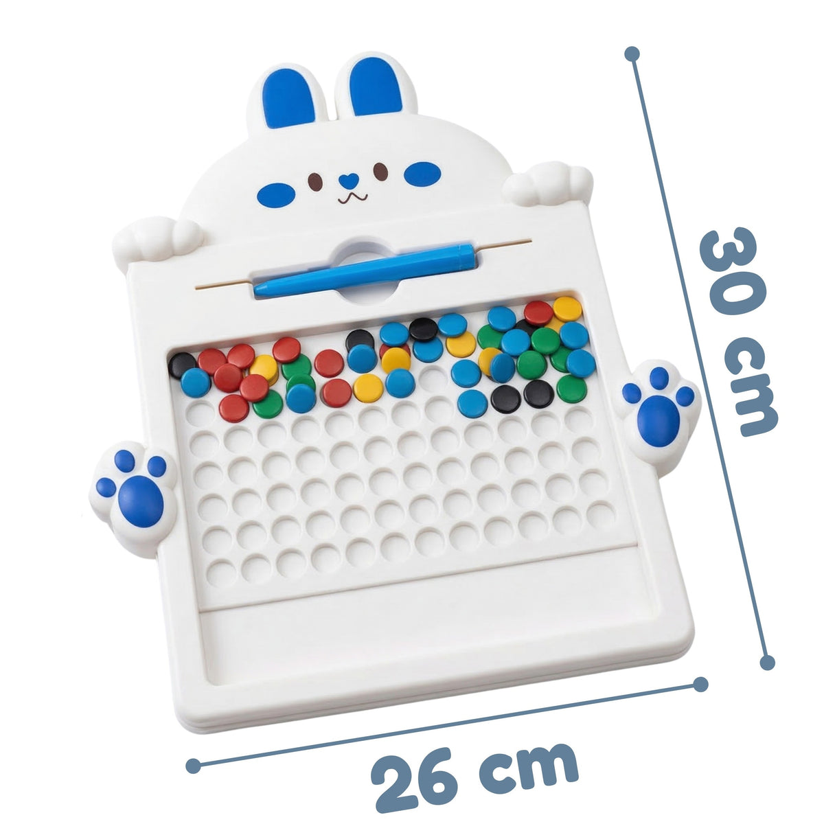 Woopie Magnetic Board Til Børn Montessori Magpad Rabbit