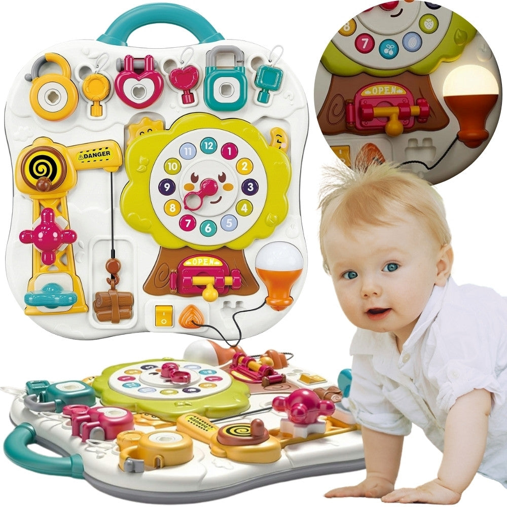 Манипулативна сензорна интерактивна дъска Woopie Montessori за малки деца
