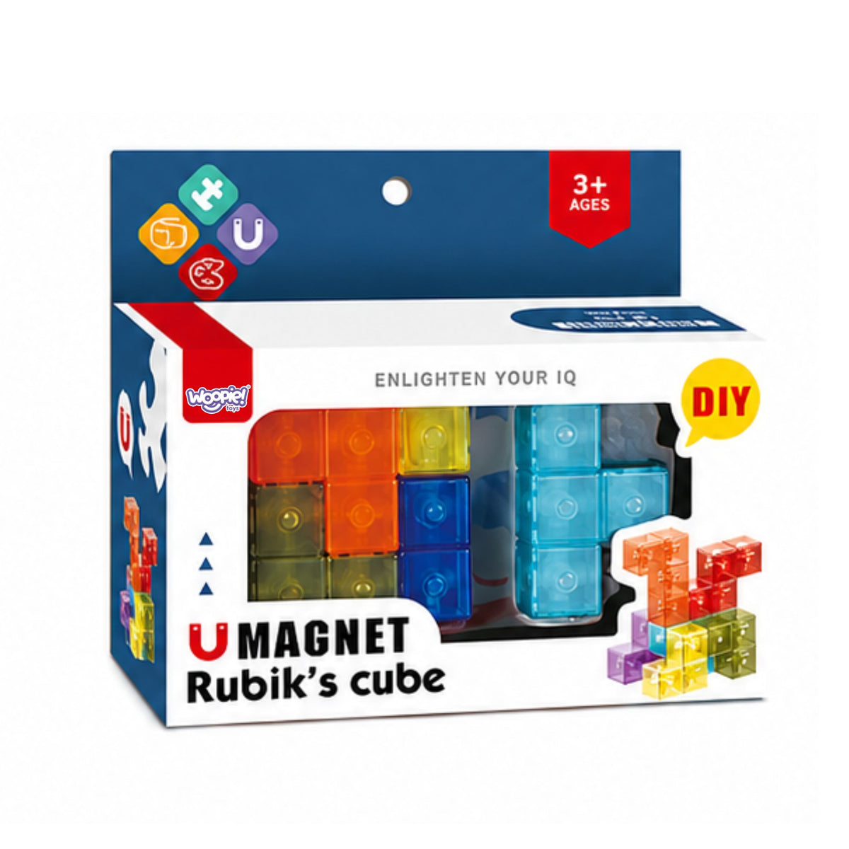 Woopie Magnetic Tetris 3d Construction Puzzle