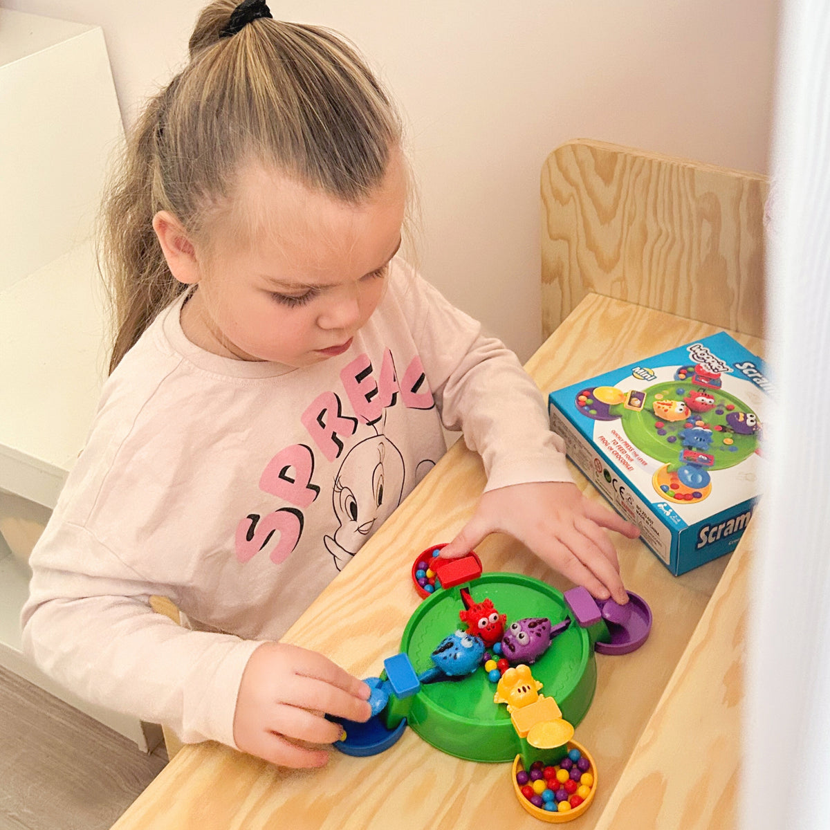 Woopie Arcade Társasjáték Hungry Happy Frog And Crocodiles 3+