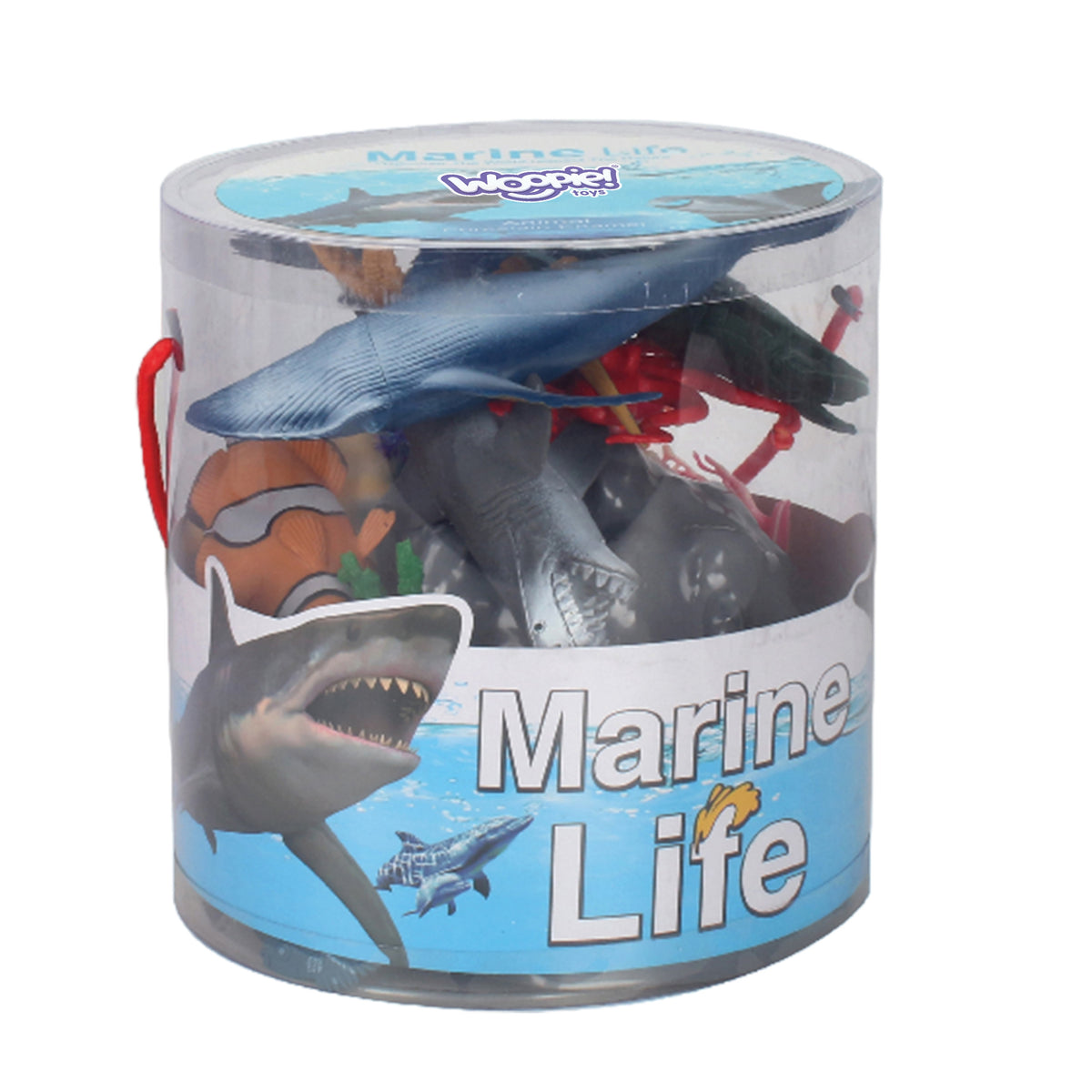 Woopie Set Med Havsdjur Figurer 33 St.