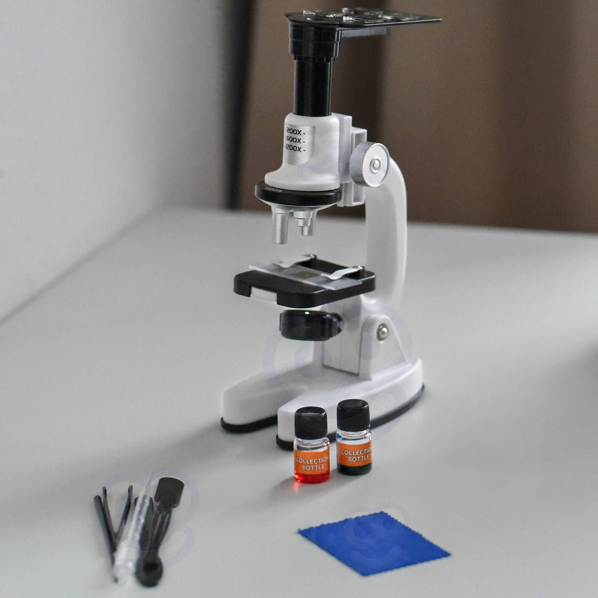 Woopie Digital Led Microscope 1200x Zoom Xxl Kit avec adaptateur pour smartphone