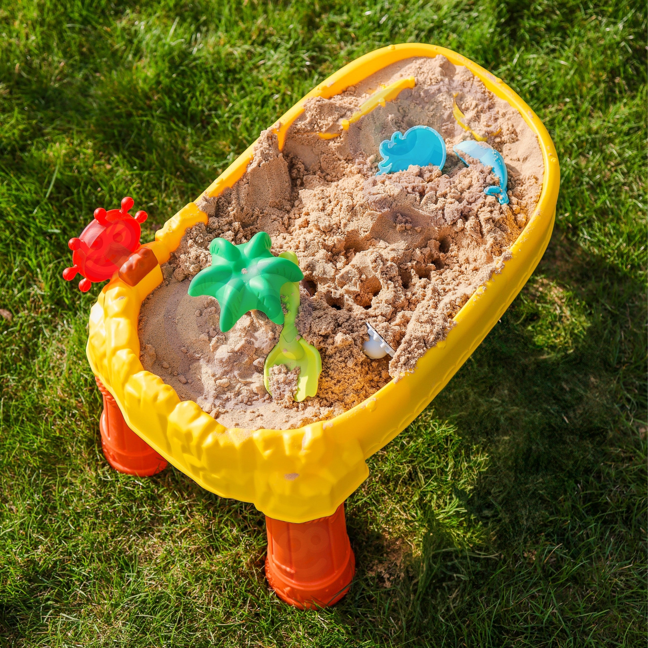 Woopie Water Table 2v1 Sandbox Pirate Ship 8 Acc.