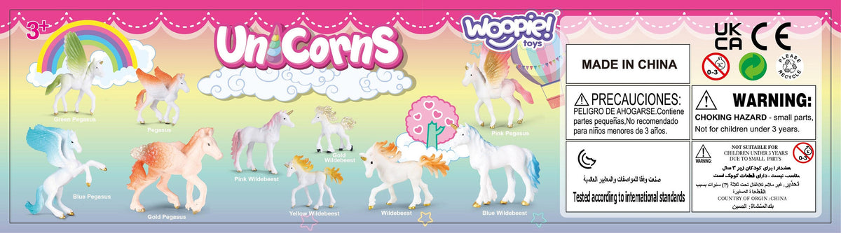 Woopie Set Enhörningsfigurer 16 st.
