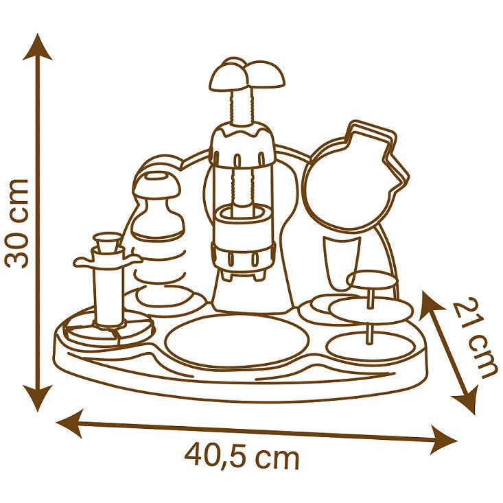 Usine de biscuits sains Smoby Chef
