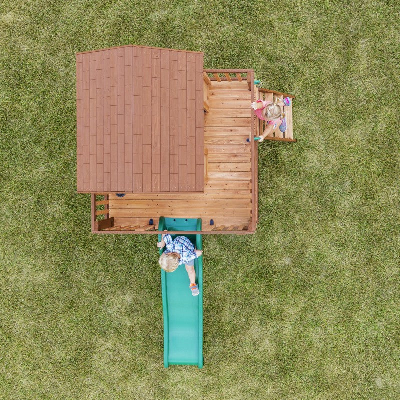 Backyard Discovery Echo Heights Drewniany plac zabaw dla dzieci w kuchni