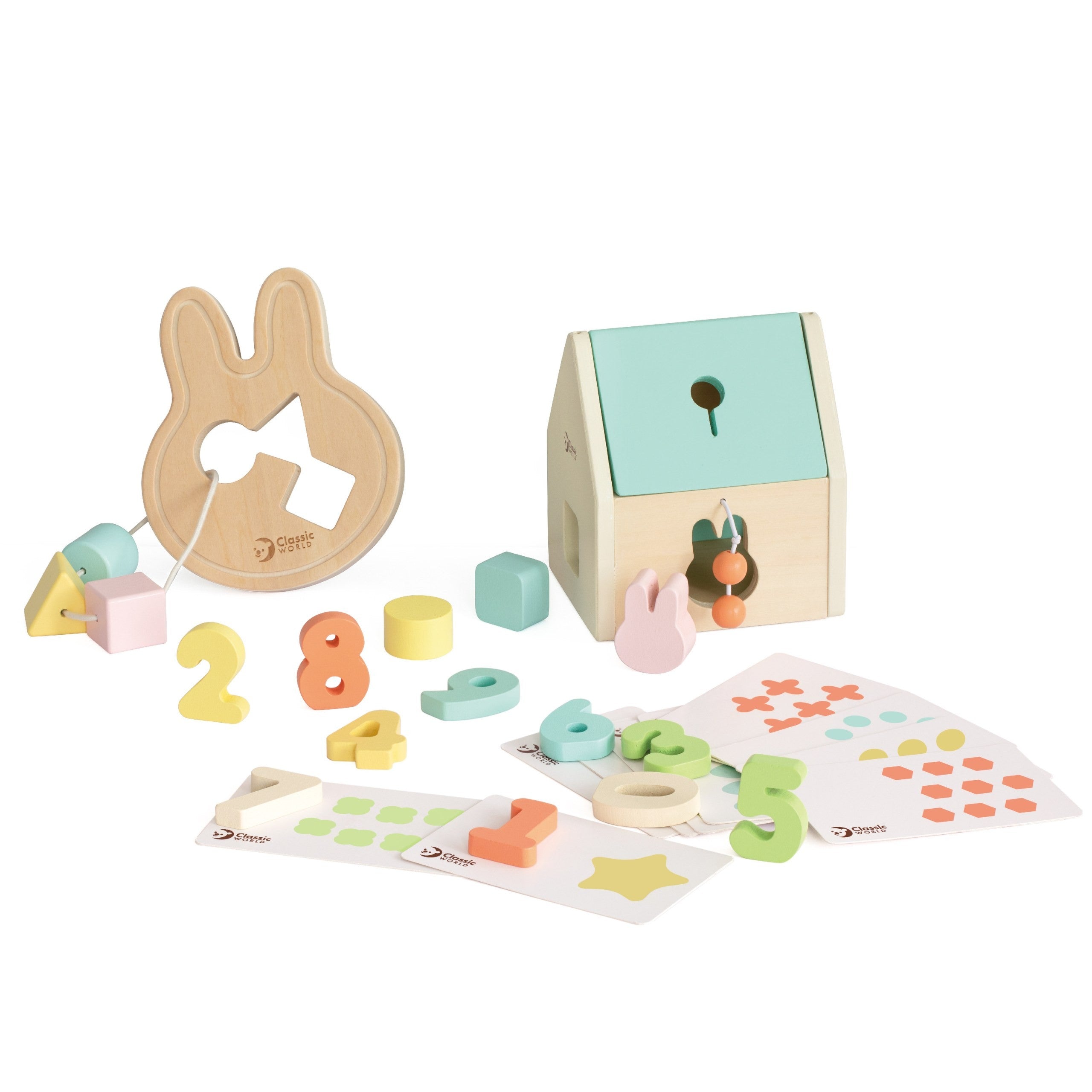 Classic World Pastel Baby Set Box First Learning Toys 25бр.