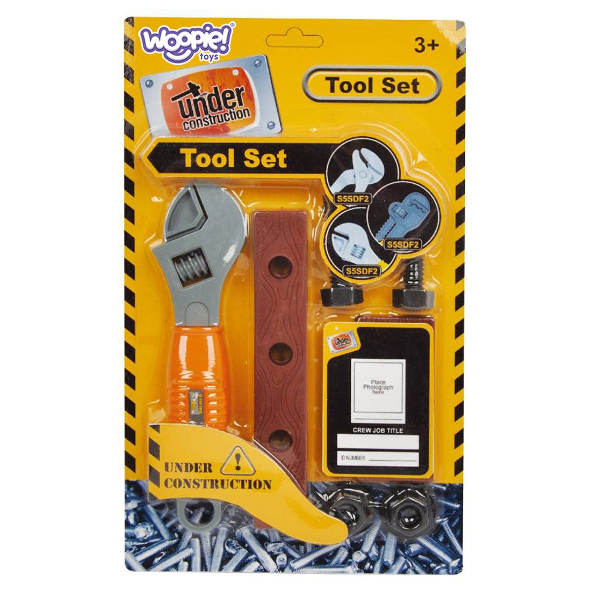 Woopie Little Handyman's Tool Set justerbar skruenøgle