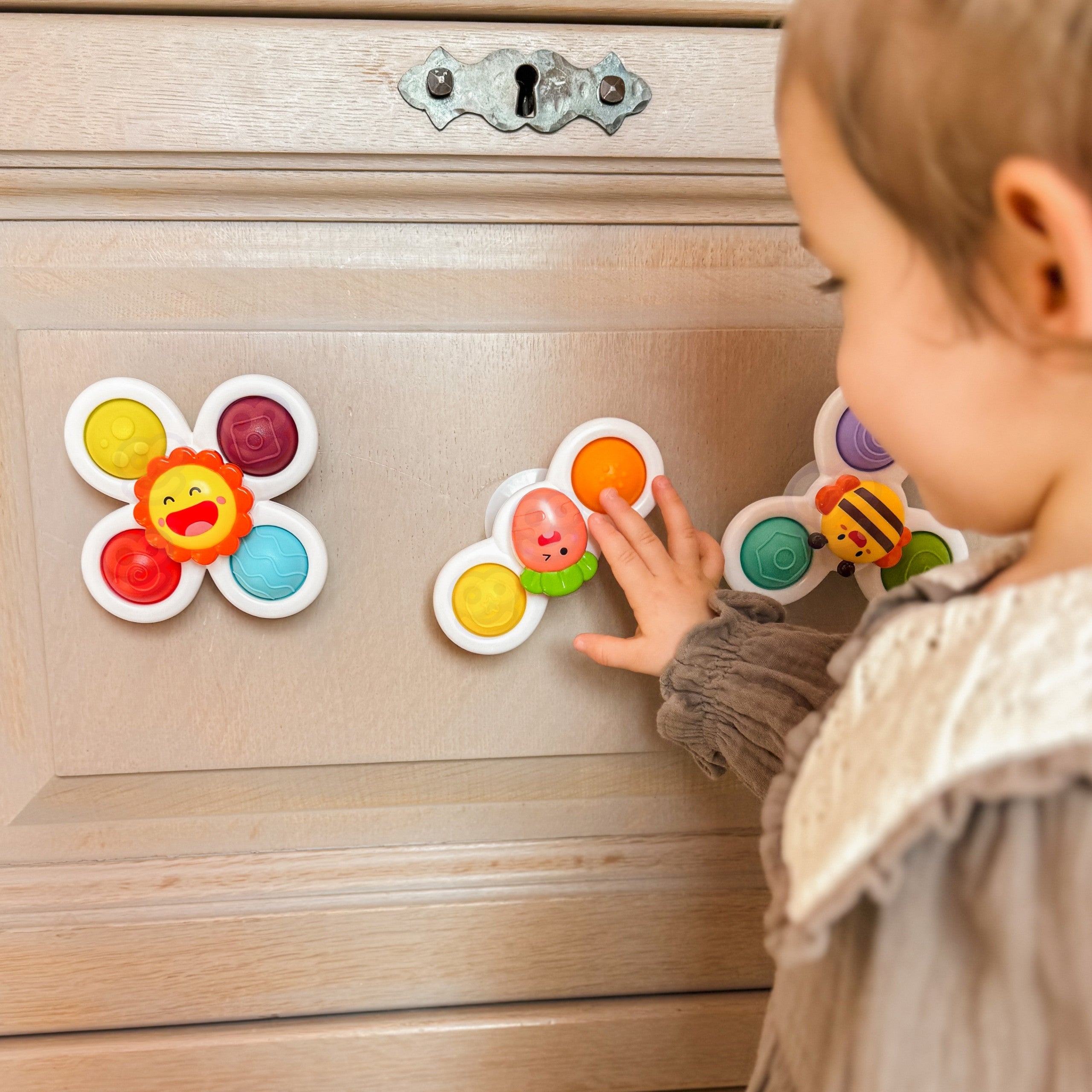Woopie Baby Spinner 3-i-1 sensorisk pædagogisk legetøj