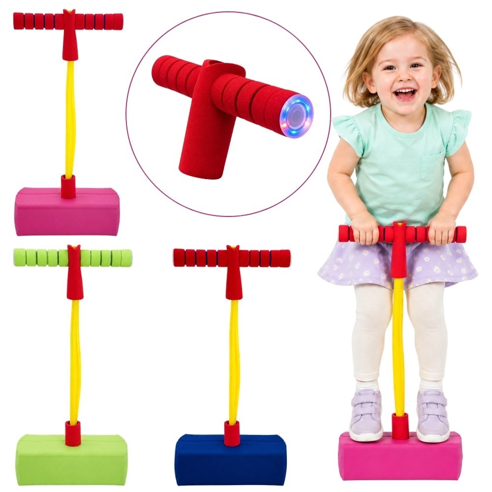 Woopie Foam Green Pogo Jumper pour enfants pour l’entraînement d’équilibre de saut