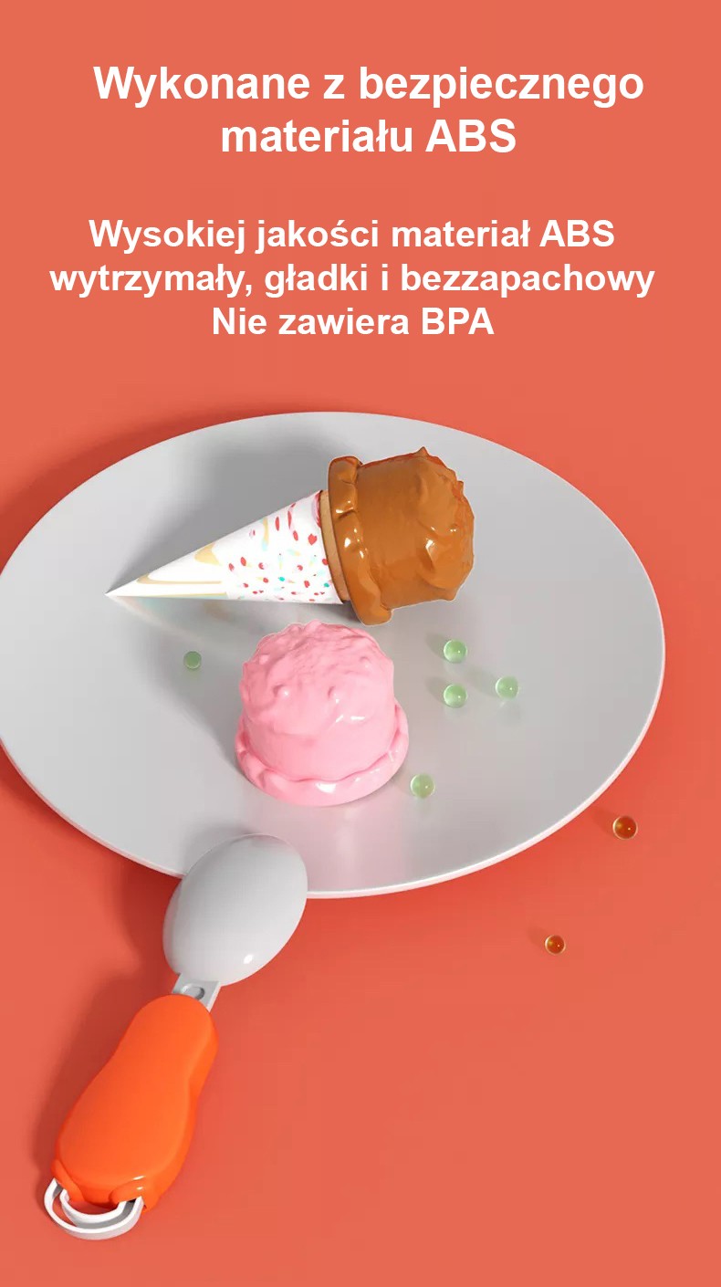 Woopie Ice Cream Shop Play Set Cocina En Mochila 36 Piezas.