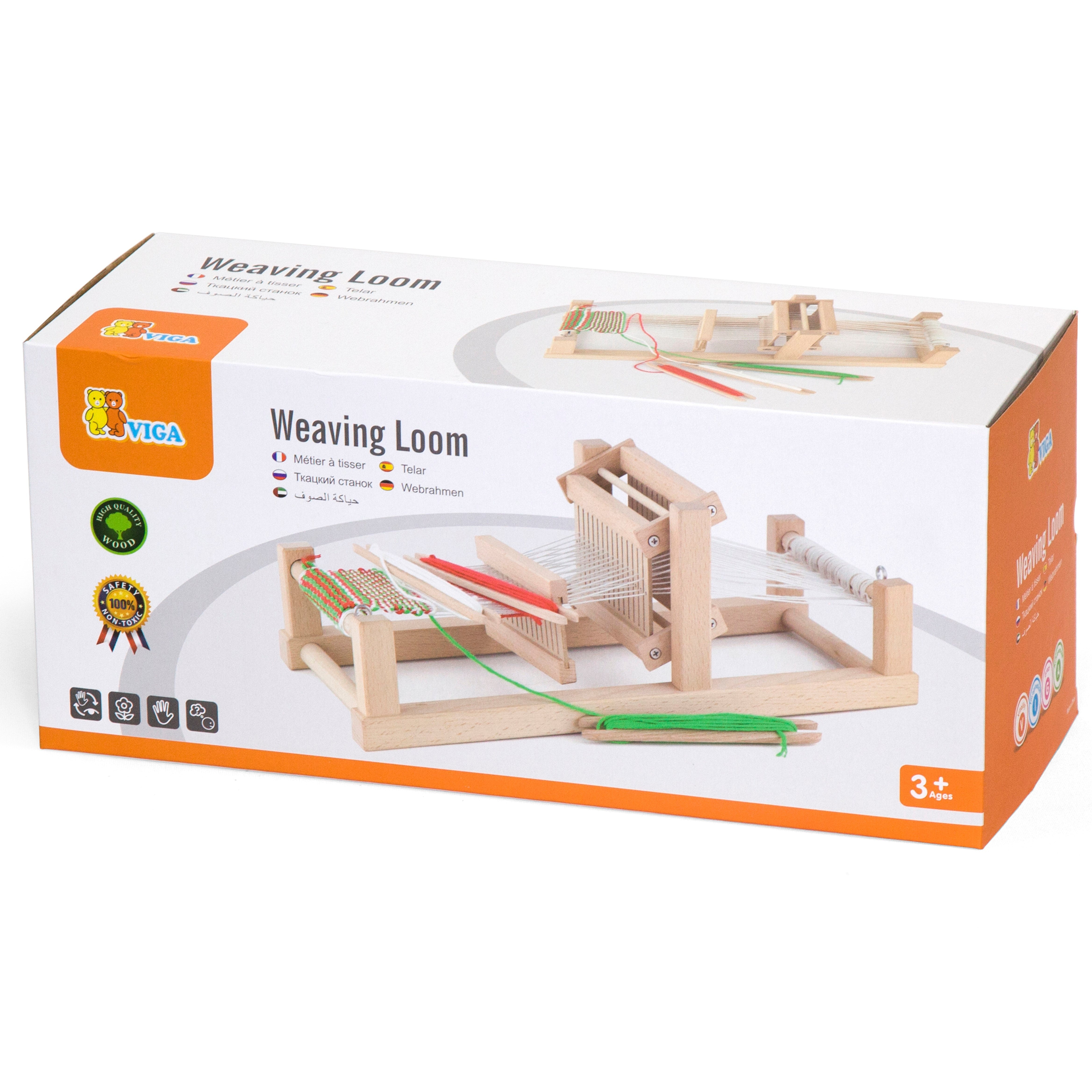 Viga Weaving Loom Wooden Weaving Workshop Fsc Certificate