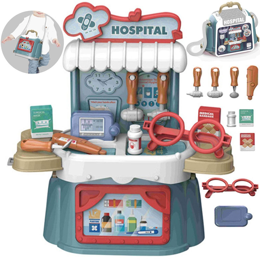 Комплект куфари Woopie Little Doctor 3в1 чанта 21 бр.