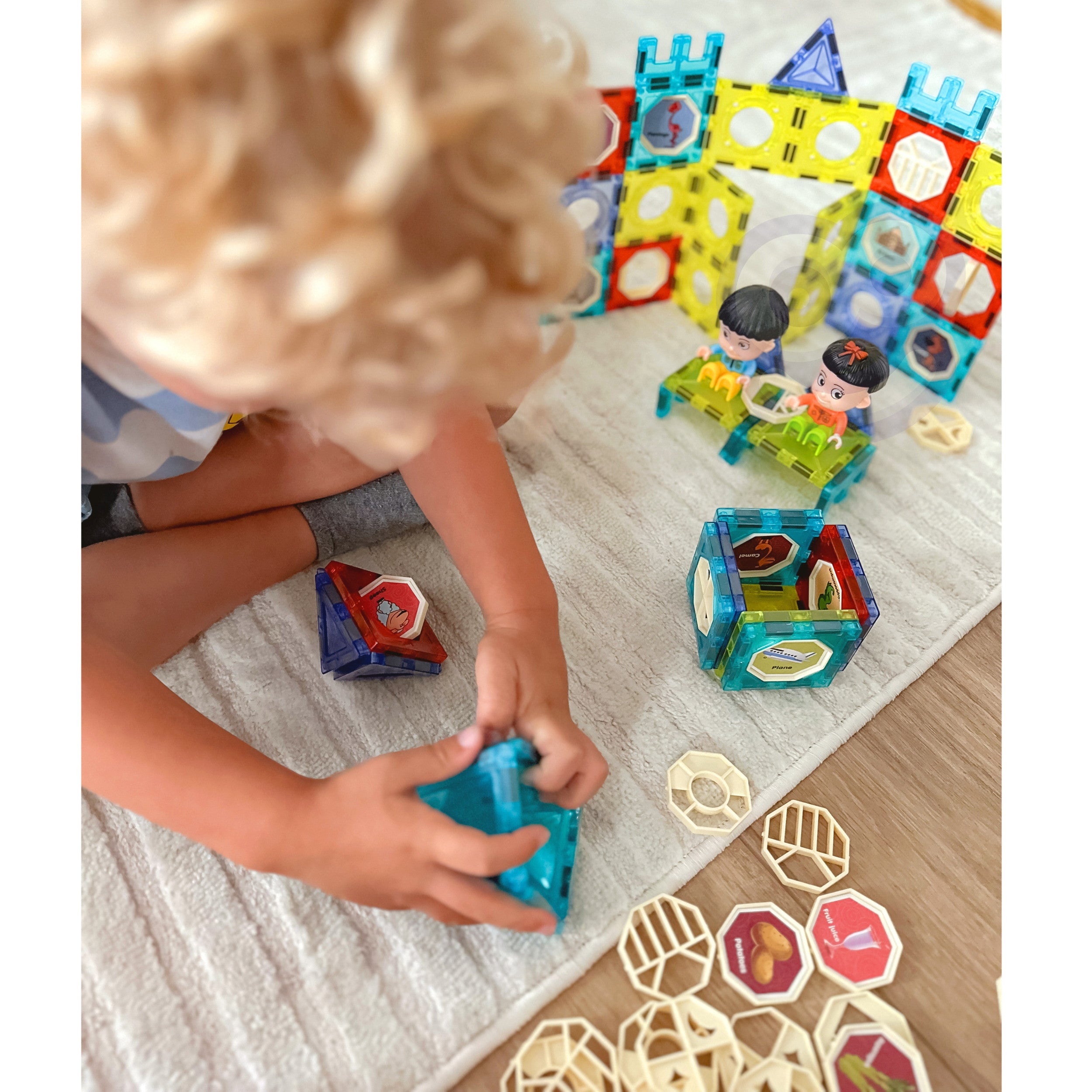 Woopie Magnetic Blocks Castle 98 бр.